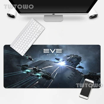 Eve Online Mousepad Mousepad Desktop Mouse Pad Pad Pad Tastatură Moale Din Cauciuc Natural De Calculator Personalizate Mocheta Birou