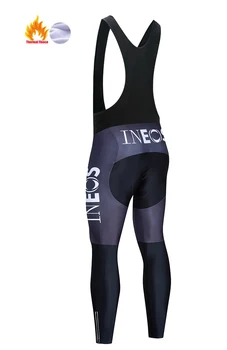 INEOS 2020 de lână de Iarnă pentru Bărbați 19D Salopete pantaloni în aer liber echipamente de Ciclism MTB Biciclete Salopete Pantaloni de Calitate Superioară Dresuri Respirabil