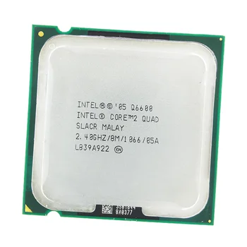 Intel Core 2 Quad Q6600 2.83 GHz Quad-Core CPU Procesor L3 6M 95W LGA 775 1333 Desktop de Lucru de