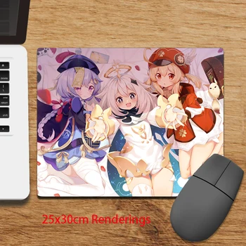 Joc Anime Genshin Impact Tartaglia Mari Mouse Pad Gaming Birou De Calculator Tastatura Mat Anti-Alunecare Playmat Mousepad Cosplay Cadou