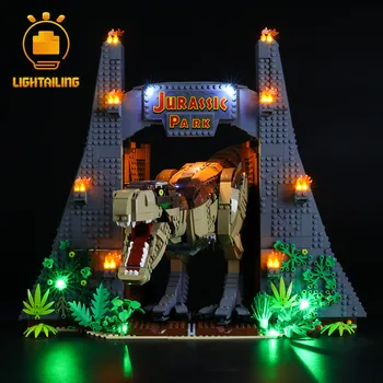 LIGHTAILING Lumină LED-uri Kit Pentru 75936 Jurassic Park: T. rex Rampage Jucărie Blocuri de Iluminat Set, Nu Bulding Bloc situat