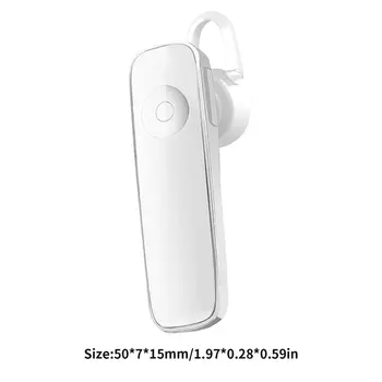 M165 fără Fir Bluetooth Casti In-ear Singur Mini-Căști Apel Hands Free Muzica Stereo setul cu Cască cu Microfon pentru Telefoane Inteligente
