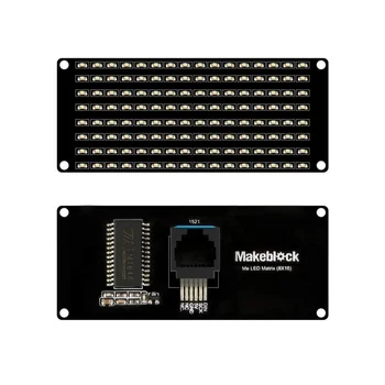 Makeblock Mi-LED-uri de Matrice 8×16 pentru mBot Robot Kit, Ideal Efect de Afișare, de Programare Grafic pentru a Realiza Roboți Emoție, Animație