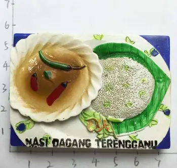 Malaezia turismul memorial trei-dimensional magnet de frigider paste, Dengjialou Gangfan speciale suveniruri turistice