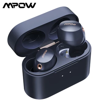 Mpow X6 Wireless ANC Căști Bluetooth 5.1 Muzica Pavilioane cu IPX6 rezistent la apa & Hibrid Anulare Activă a Zgomotului pentru iPhone 12