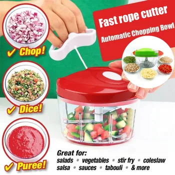 Multifunctional Chopper Manual Cordon de Alimentare de Tocare Instrumente pentru Bucătărie Acasă TT-cel mai bun