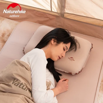 Naturehike Portabil 320G Ultralight 3D Automat Pernă Gonflabilă în aer liber Camping Birou de Turism Dormit Confortabil Pernă de Aer
