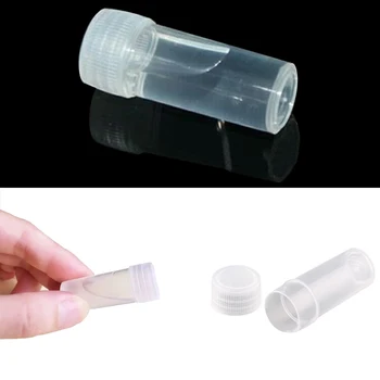 Noi 10BUC Plastic 5 ml de Probă Clară de Gol Sigiliu Sticle de Pulbere Solidă Medicina Pastila Flacon Reactiv de Depozitare Sticla Returnabile Sticla