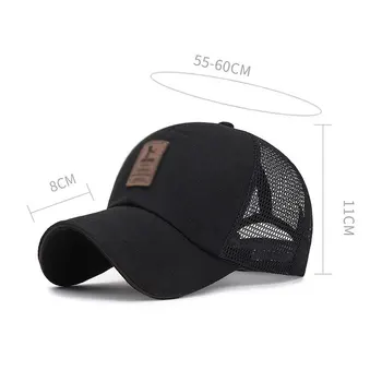 Nou Sport În Aer Liber Vizorul Net Capac De Protecție Solară Capac Ochiurilor De Plasă Respirabil Plaja Hat Reglabil Moda Casual Trucker Hat