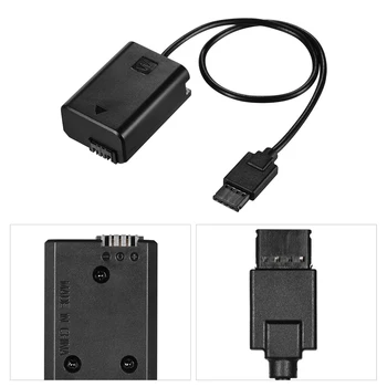 NP-FW50 Dummy Baterie Adaptor de Alimentare Cablu Usb Pentru DJI Ronin S Gimbal Stabilizator Pentru Sony A7 III/A7R III/A7R IV/A9 / A9 a II-a Camera