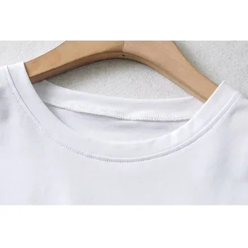 Ordifree 2021 Vara Femei T-shirt cu Maneci Scurte Scurte de sex Feminin Tricouri Top Teuri de Moda