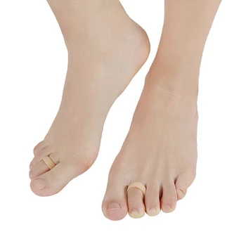 Orteze Protector Oase Suprapuse Pedichiura 2 buc Inflamație la picior Hallux Valgus Picior Degete Protector Corector Degetul Mare Separator