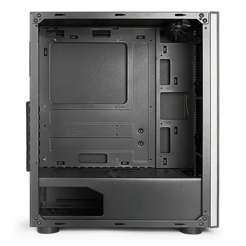 PC Gaming Caz Panou Transparent Suport ATX/M-ATX/MINI-ATX Placa de baza cu Aer/Apă de Răcire Ventilator de HDD/SSD pentru Desktop Șasiu