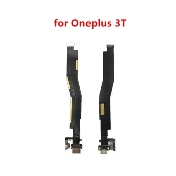 Pentru Oneplus 3T USB Port de Încărcare Conector Dock Cablu Flex Înlocuire Piese de Asamblare de ecran de telefon de reparare piese de schimb