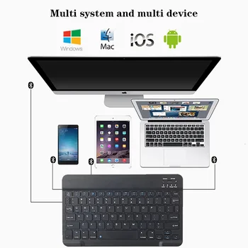 Pentru Samsung Galaxy Tab A7 10.4 2020 T500 T505/Tab 10.1 2019 T510 T515 Caz Piele Stand Husa + Tastatura Bluetooth