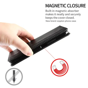 Pentru UMIDIGI A9 Pro Caz Retro magnetic din piele Flip Cover Pentru UMIDIGI Putere Slot pentru Card de Fundas Pentru UMIDIGI A9 Pro
