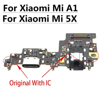 Pentru Xiaomi Mi A2 Original Micro USB Încărcător Port de Încărcare Conector Dock Microfon Bord Flex Cablu Pentru Xiaomi Mi A1 A2 A3 Lite