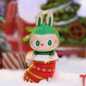 POP MART Cifre Specifice & Orb Cutie Labubu Crăciun Serie de Acțiune Figura orb cutie de Cadou de Ziua de nastere Copil Jucărie