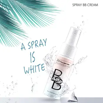 Portabil Organismului Fata de Albire Spray Bb Cream Foundation Machiaj de Durată Lungă Corector 20ml Lumina Cosmetice de Bază W0I4