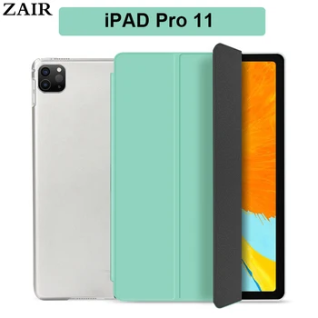PU Piele Caz Pentru iPad Pro 11 2021 A2301 A2459 Funda Pentru Apple iPad Pro 11 2018 2020 Slim Trifold Caz Cu Smart Somn Treaz