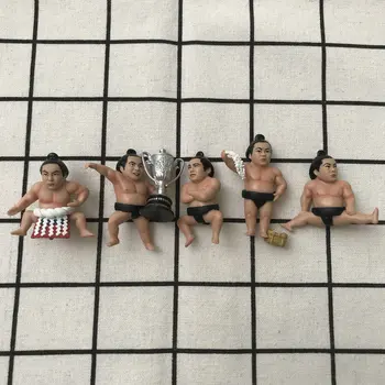 Pvc figura cupa jucărie luptator de Sumo ornament model de jucărie 5pcs/set