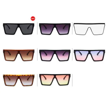 RBROVO 2021 ochelari de Soare Femei Siamezi Pătrat ochelari de Soare pentru Femei Supradimensionat ochelari de Soare Pentru Femei Clasic Vintage Marca Gafas De Mujer