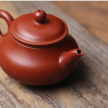 Respirabil nisip violet ceainic și yixing dahongpao kung-fu-ul pan vas de îngust mici de trei cesti de zhu noroi cu ceai