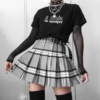Scuze Scrisoare Estetice Femei T Shirt Harajuku Epocă Grafic Amuzant Tee Stil Grunge O-neck Bumbac Streetwear Topuri Casual