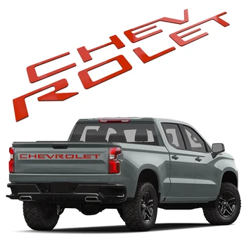 Se potrivesc Pentru 2020 2021 Chevrolet Colorado Hayon ABS Insertii Litere 3D Ridicat & Adeziv Puternic Decalcomanii de Litere Hayon Embleme