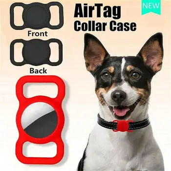 Silicon Airtag Caz de Protecție Pentru Apple Airtags Trackere de Protecție Anti-Acoperirea pierderilor De câine Airtags Localizare Anti-a pierdut Breloc