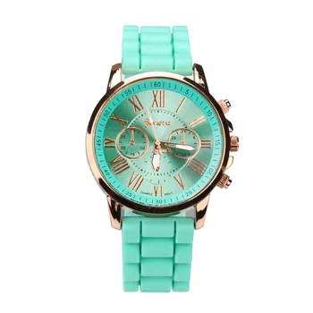 Simplu Și Drăguț Ceas Silicon Horloge Cadeau Ceasuri Femei de Moda de la Geneva Brand Numeral Roman reloj de mujer Ceas cu Cuc Fi