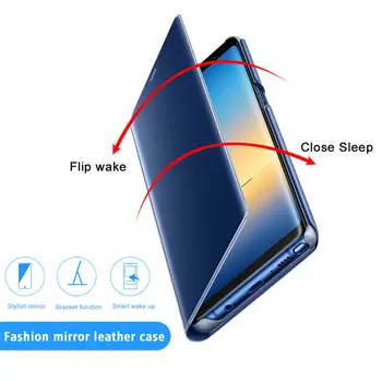 Smart Mirror Flip Cazul În Care Telefonul Pentru Huawei P30 Pro P20 Lite Clear View Cover Pereche 20 Pro Mate20 X Lite Pe Mate 10 Pro Fundas