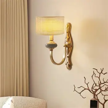 Stil Rustic Rattan Țesut Abajur Agățat De Tavan Lampa E27 Moderne De Masă Lampă Capac Accesorii De Iluminat