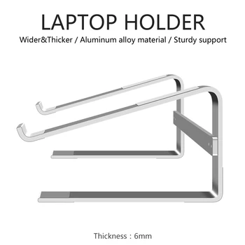 Suport Pentru Laptop Din Aluminiu Titularul Desktop Pentru MacBook Masă Portabil Notebook Stand Suport Pad De Răcire Universal Laptop Titular De Bază