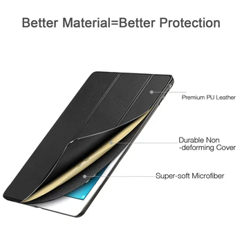 Tableta Caz pentru Huawei MediaPad M2 8.0 M2-801W M2-803L M2-802L M2-801L Ultra Slim Cover pentru M2 8.0