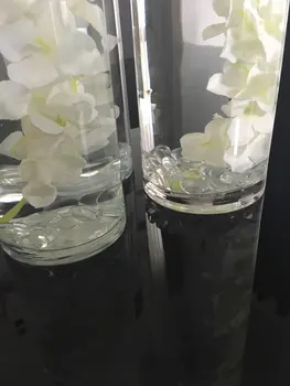 Transparent tv cu mărgele de sticlă acvariu bonsai decor de piatră cu diametrul de 1,5-1,9 cm cristal grădinărit Vaza trotuar Liber de Umplere