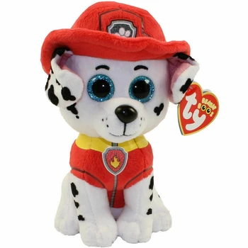Ty Beanie Animal de Pluș Papusa Câine Serie Marshell Skye Chase Rocky 15cm Drăguț cu Ochii Mari Jucarii de Plus Cadou de Ziua Copiilor