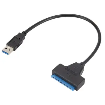 USB 3.0 SATA 3 Cablu Sata la USB Adaptor de Până la 6 Gbps Suport 2.5 Inch SSD Extern HDD Hard Disk Converter Cablu 20CM Lungime