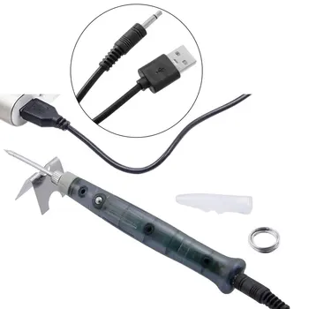 USB Electric Alimentat de Lipit Kit USB Sudare 8W Reglabil Electric cu Sârmă de Lipire a Cablului pentru Reparat Utilizări
