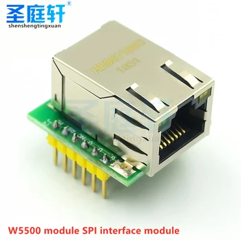 USR-ES1 W5500 SPI pentru LAN Ethernet Modulul de Rețea TCP IP Interfață STM32 3.3 V 5V pentru Arduino WIZ820io RC5 Internet de Lucruri