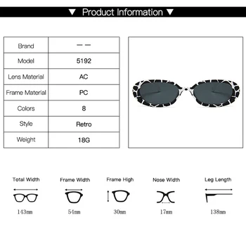 VCKA Retro ochelari de Soare ochelari de Soare Ovala Femei Retro Brand Designer de Epocă Doamnelor Ochi de Pisica Roz Ochelari de Soare UV400 Ochelari