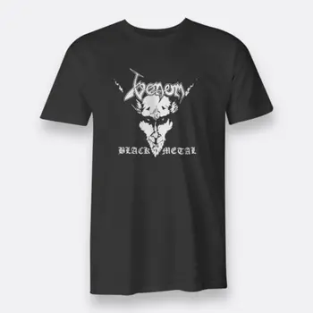 Veninul de Black Metal Rock Teu Negru S-3XL Bărbați T-shirt Imprimat Stil de Vara Tricouri de sex Masculin Harajuku de Fitness de Top de Brand