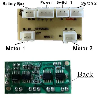 Watch Winder Seturi 3V Bord Module Pentru 2 Motor -Putere-Switch-Baterie Plug Lichidare cutie accesorii bobinator