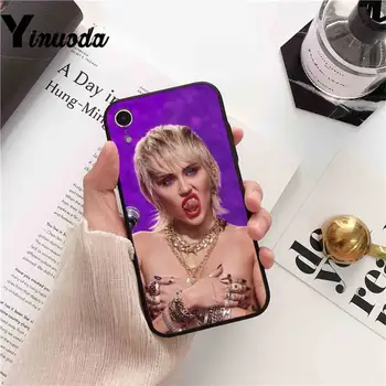 Yinuoda Miley Cyrus Telefon Caz Pentru iPhone5 5s SE X XS MAX 8 7 6 6S Plus XR 11 11pro promax 12 12Pro Promax