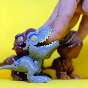 1 Buc Deget Ou De Dinozaur Jucărie Creativă Complicat Tyrannosaurus Model De Dinozaur Jucărie Activ Figura Matrite Pentru Copii Jucarii Educative Vânzare