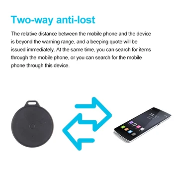 1 buc Mini Bluetooth Dispozitiv de Urmărire Cheie Tag-ul Copilului Finder Pet Tracker Localizare Vehicul Inteligent Tracker Vehicul Anti-a pierdut