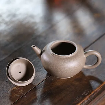 100ml Yixing Boutique Lut Violet Ceainice Mingea în Formă de Infuser Ceai Oală Prime de minereu de Frumusete Fierbător Manual Zisha Set de Ceai Personalizate