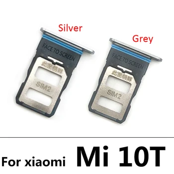 10buc/Lot, SIM Card Reader Titularul Cititor Slot Pentru Xiaomi Mi 11 Mi11 MI 10T Mi10T Piese de schimb