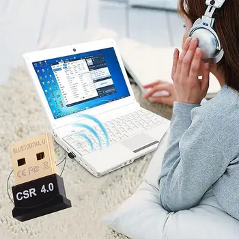 10buc/set Bluetooth 4.0 Wireless Mini Dongle Adaptor Pentru Win7 8 10 PC Laptop Conecta Wireless Keyboard Mouse-ul