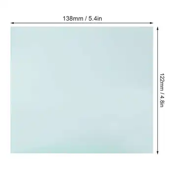 10buc Sudare Casca de Protecție Transparent Placa Obiectiv de Rezervă Masca de Sudura de Sticlă 138x122mm